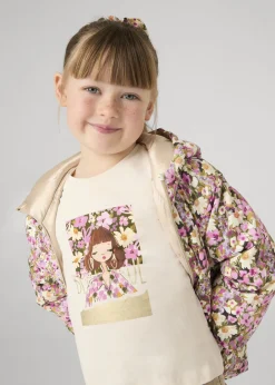 Mayoral Girl T-Shirt with Scrunchie
