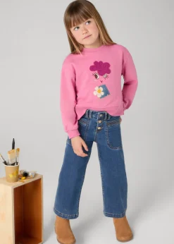 Mayoral Girl Wide Leg Jeans