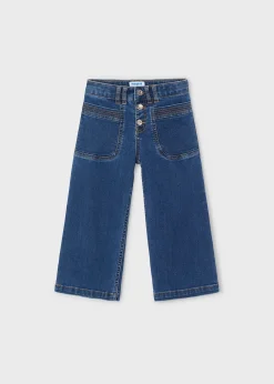 Mayoral Girl Wide Leg Jeans
