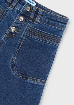 Mayoral Girl Wide Leg Jeans
