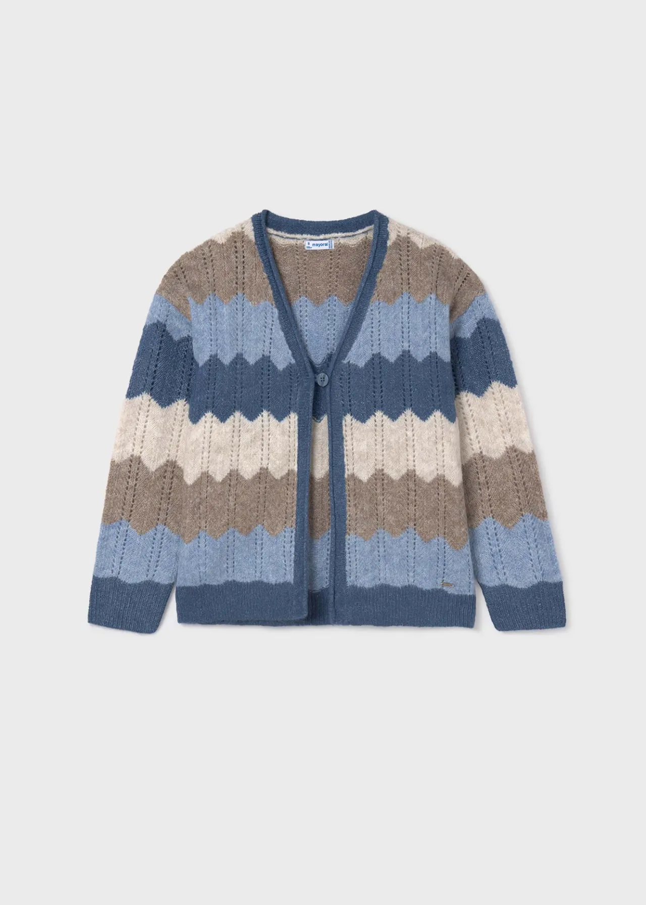 Mayoral Girl Zigzag Cardigan