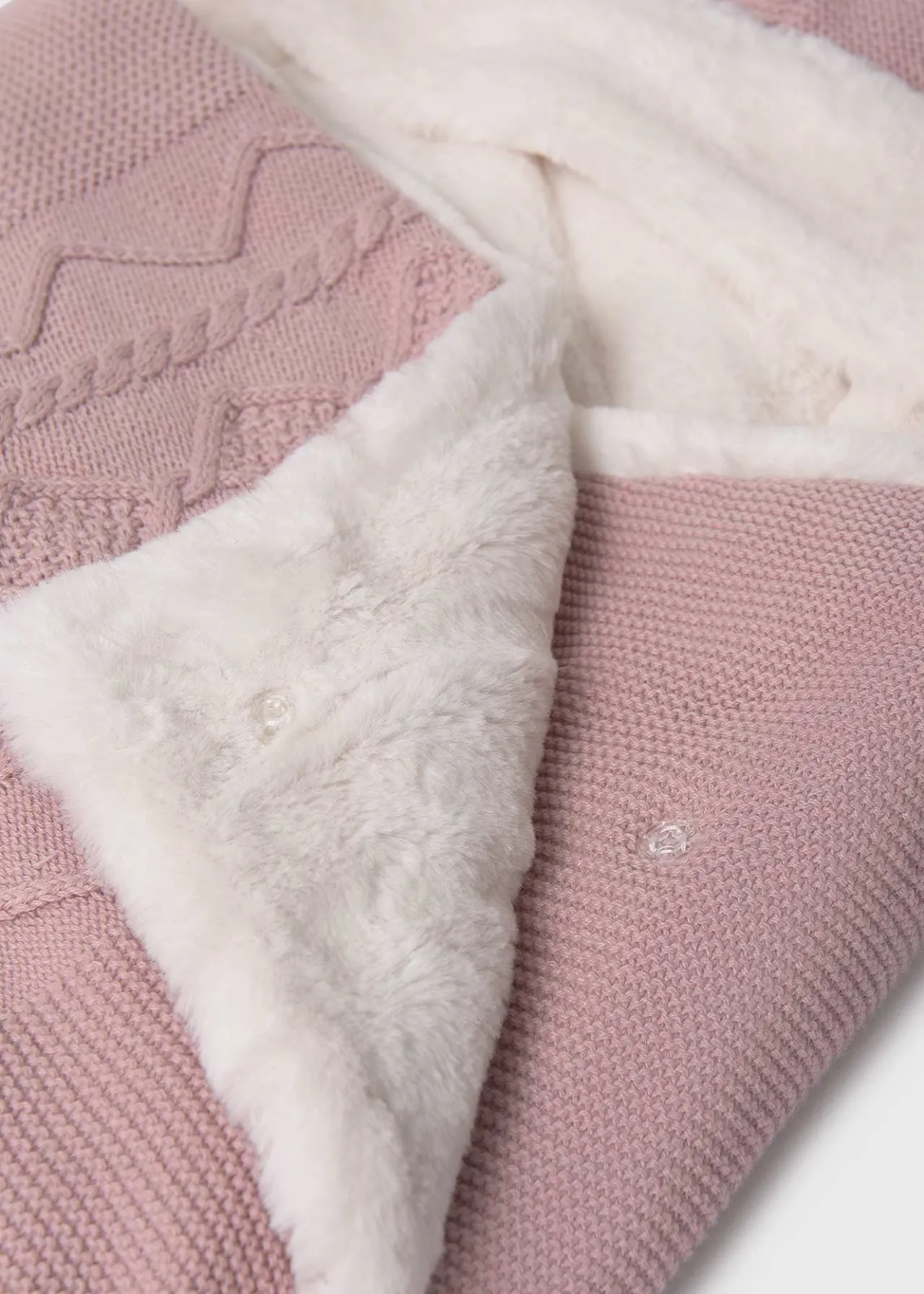 Mayoral Knitted baby carrycot bag