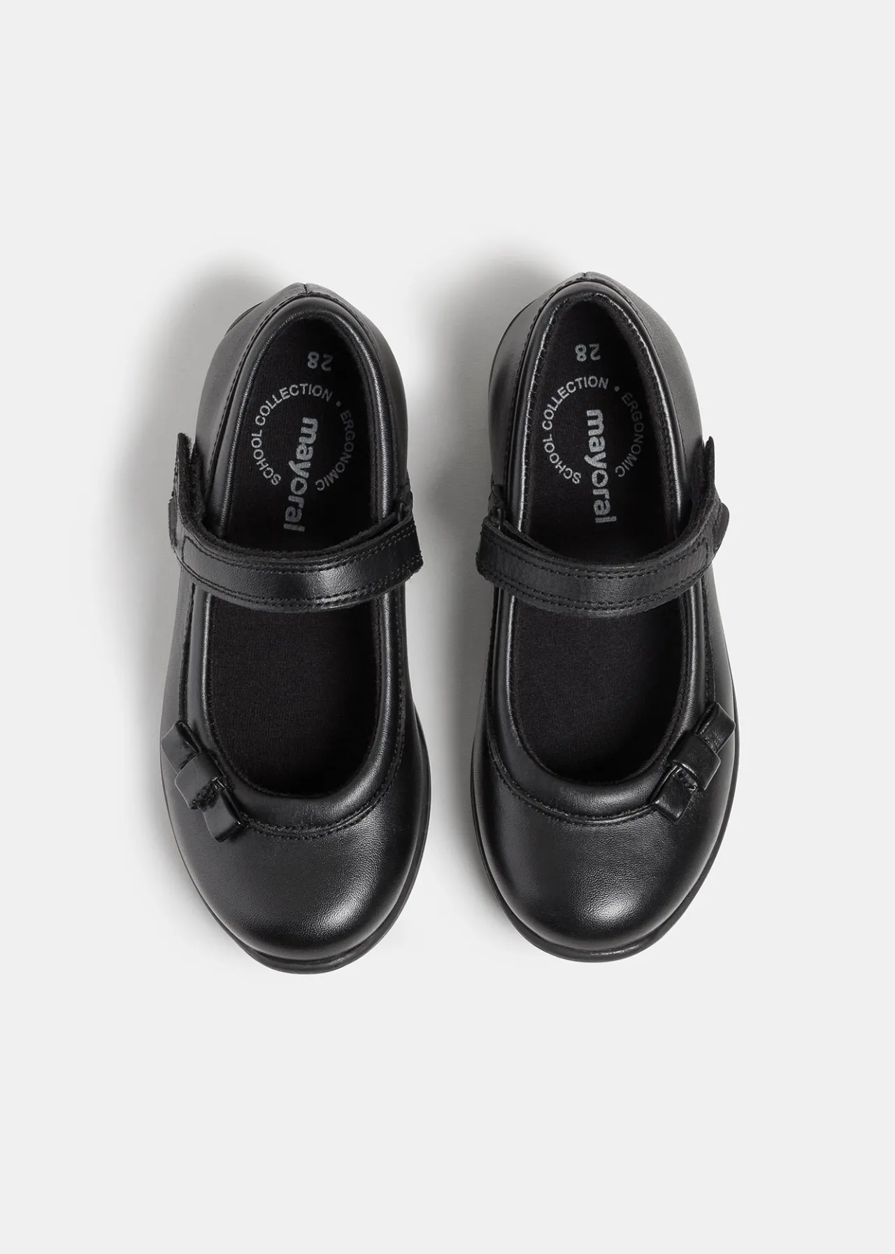 Mayoral Leather mary janes girl