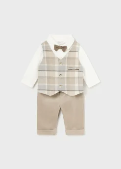 BOY Mayoral Newborn 3 Piece Formal Set