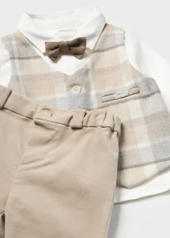 BOY Mayoral Newborn 3 Piece Formal Set