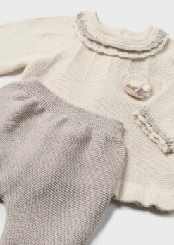 Mayoral Newborn 3 Piece Knit Set