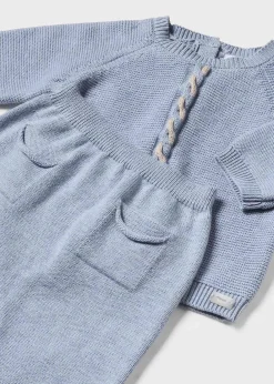 BOY Mayoral Newborn 3 Piece Knit Set