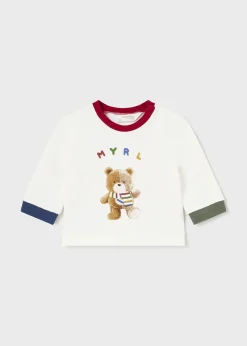 BOY Mayoral Newborn 3 Piece Print Tracksuit Set