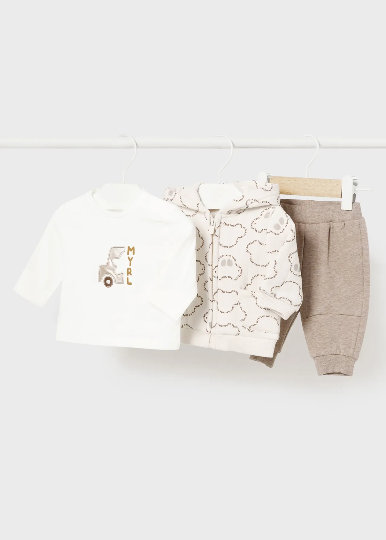 BOY Mayoral Newborn 3 Piece Set