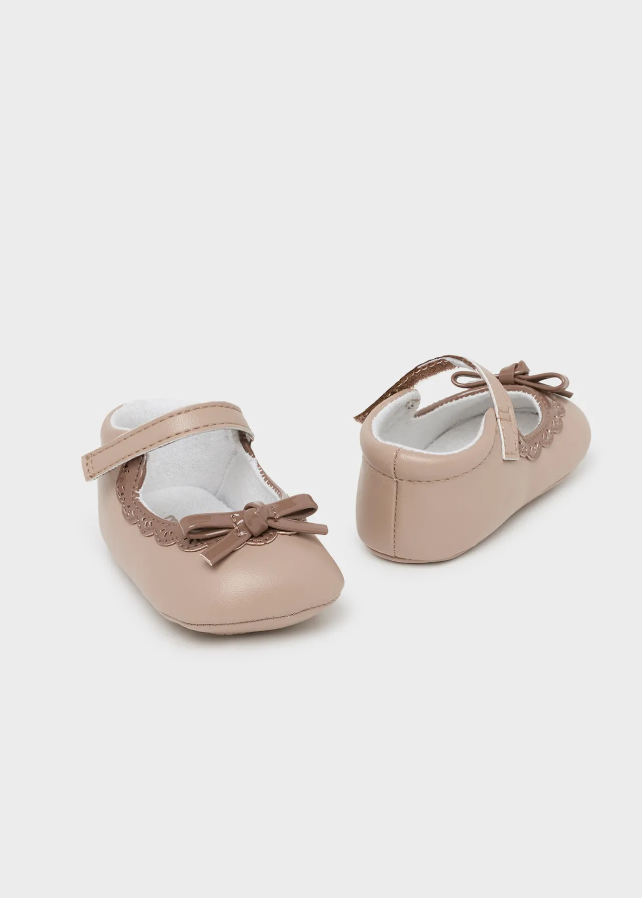 Mayoral Newborn Bow Mary Janes