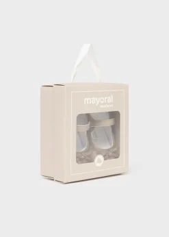 Mayoral Newborn Bow Mary Janes