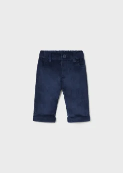 BOY Mayoral Newborn Corduroy Pants
