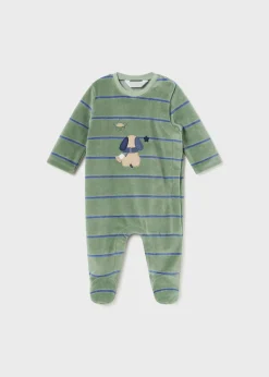 BOY Mayoral Newborn Footed One-Piece