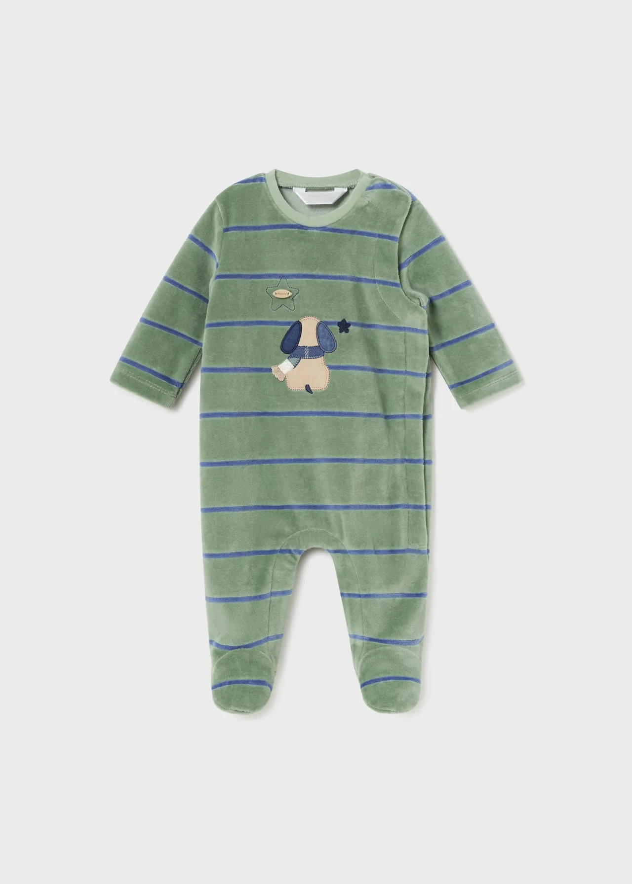 BOY Mayoral Newborn Footed One-Piece