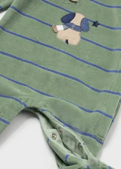 BOY Mayoral Newborn Footed One-Piece