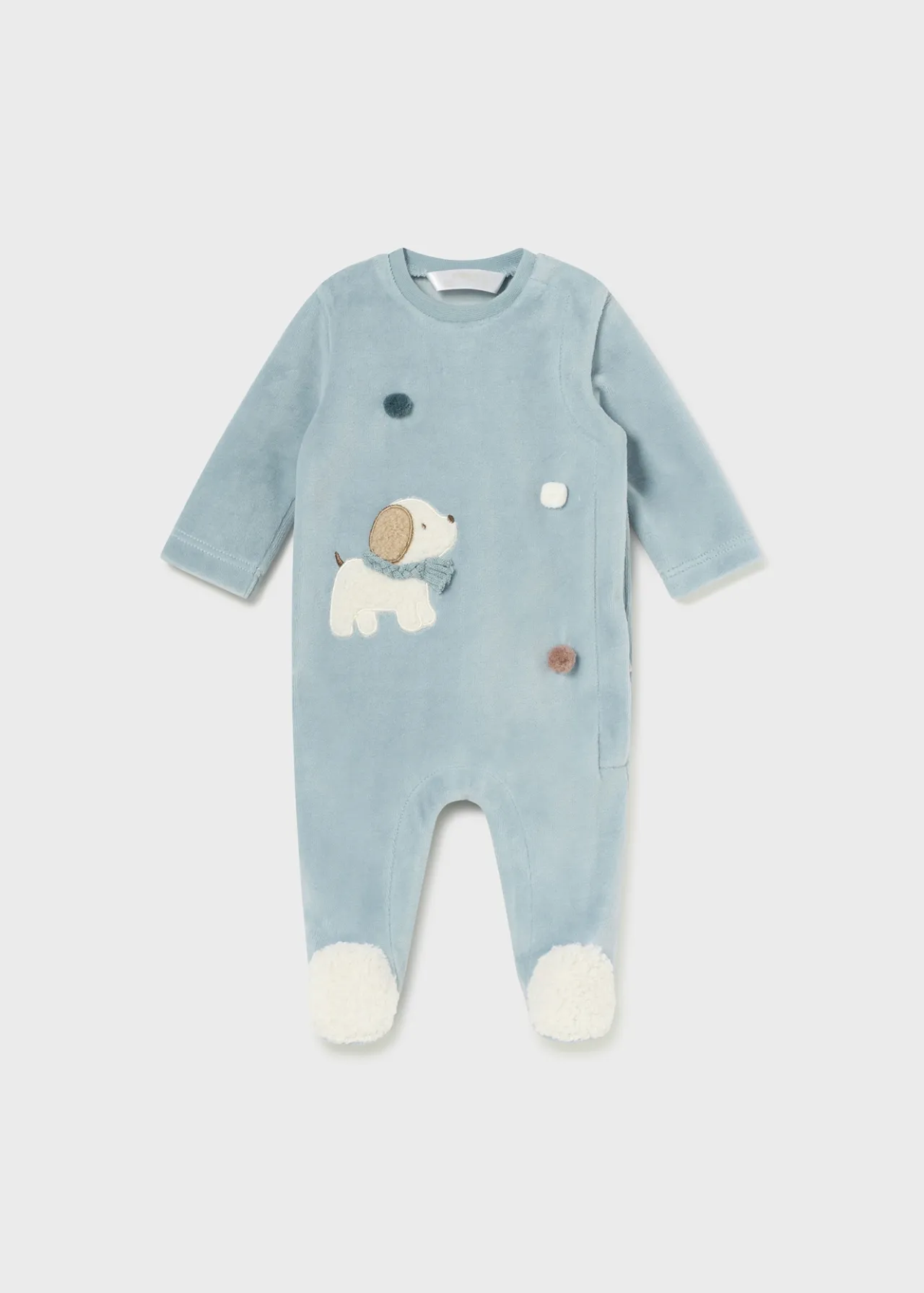 BOY Mayoral Newborn Footed One-Piece