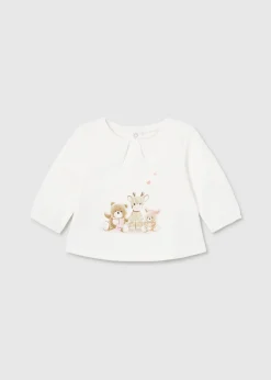 Mayoral Newborn Girl 3 Piece Animal Tracksuit