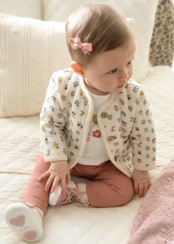 Mayoral Newborn Girl 3 Piece Floral Set