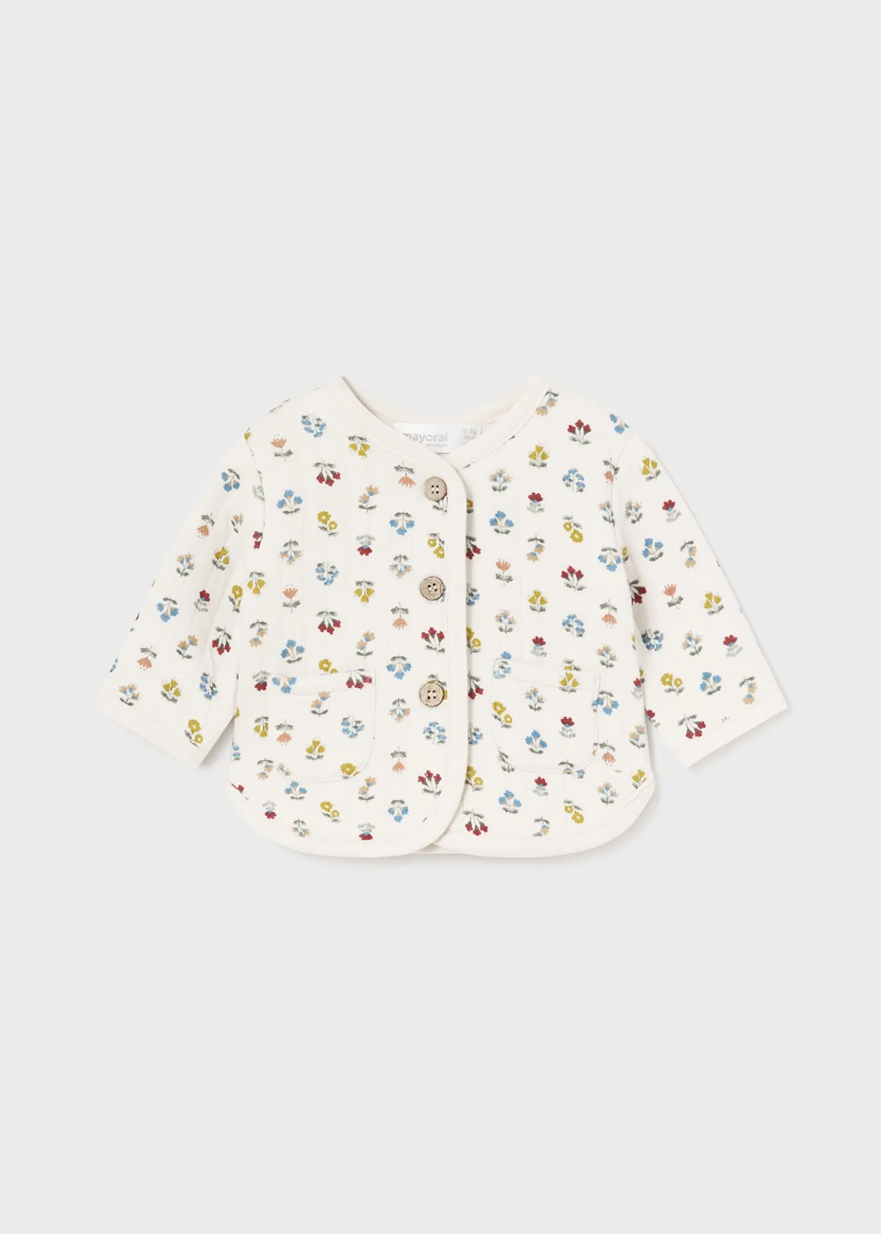 Mayoral Newborn Girl 3 Piece Floral Set