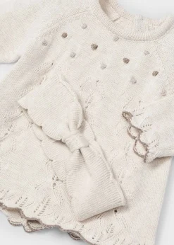 Mayoral Newborn Girl 3 Piece Knit Set