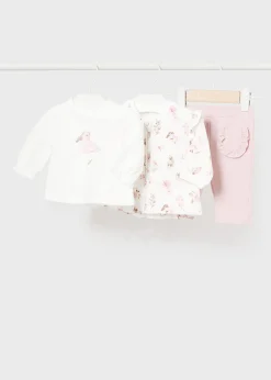 Mayoral Newborn Girl 3 Piece Set