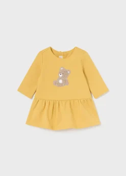 Mayoral Newborn Girl 3 Piece Set with Faux Fur Vest