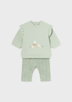 Mayoral Newborn Girl 4 Piece Terry Set