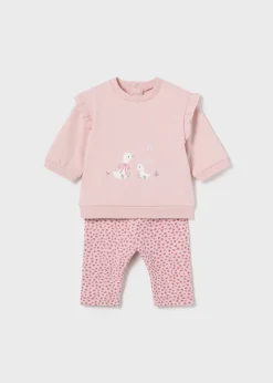 Mayoral Newborn Girl 4 Piece Terry Set