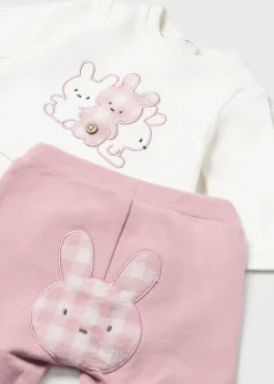 Mayoral Newborn Girl 3 Piece Tracksuit Set