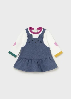 Mayoral Newborn Girl Denim Dress