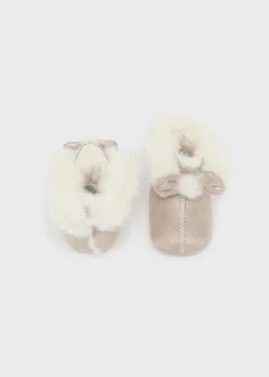 Mayoral Newborn Girl Fur Ankle Boots