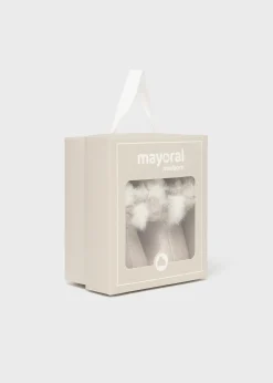 Mayoral Newborn Girl Fur Ankle Boots