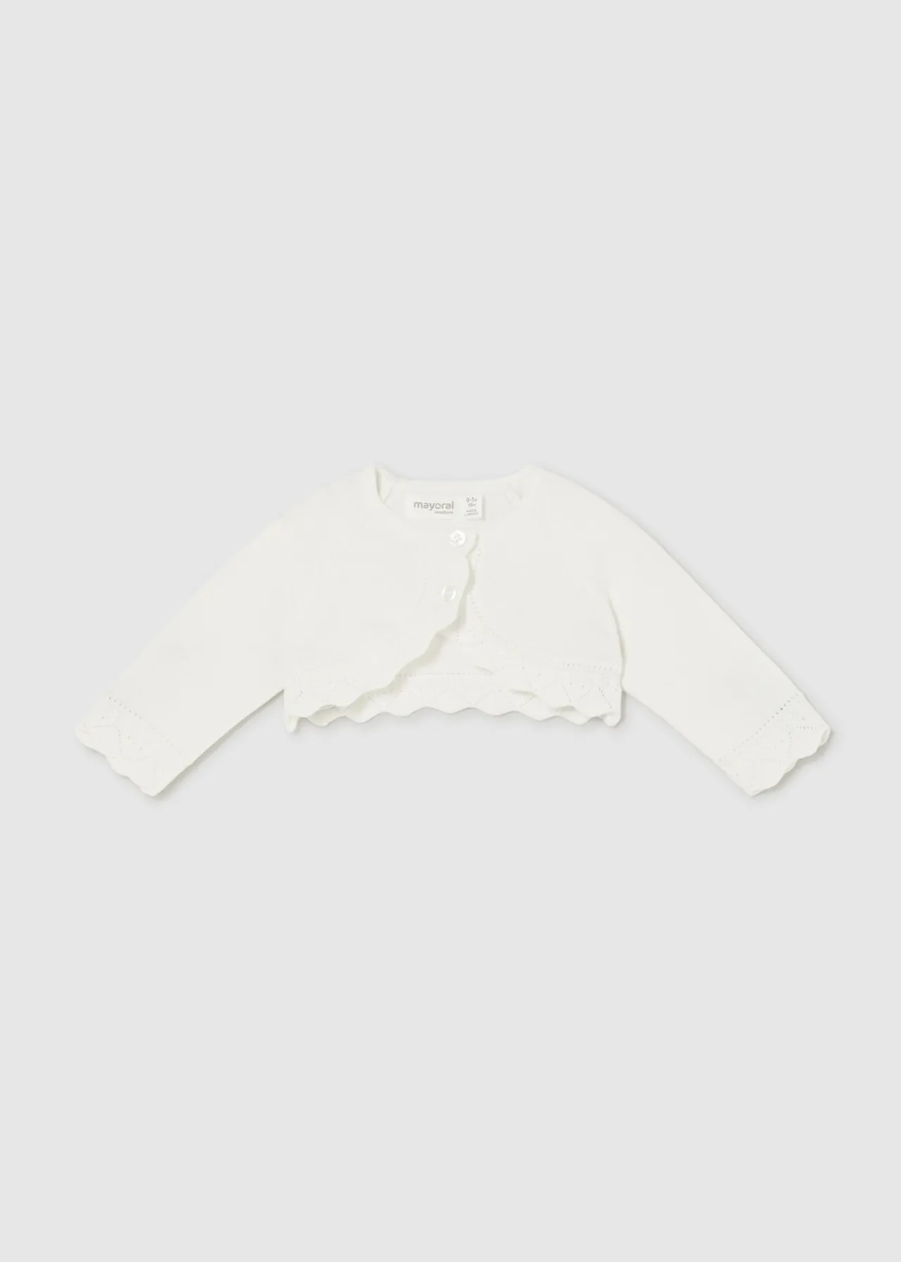 Mayoral Newborn Girl Knit Cardigan