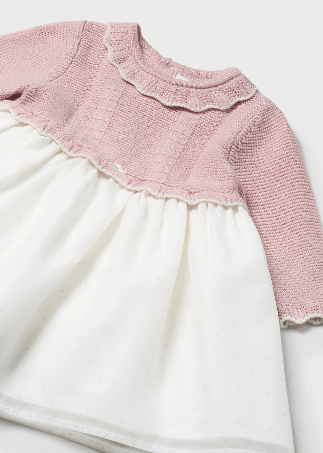 Mayoral Newborn Girl Organza Dress