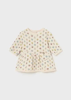 Mayoral Newborn Girl Quilted Print Dress