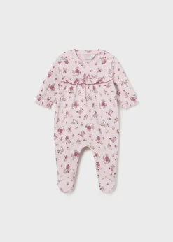 Mayoral Newborn Girl Set of 2 Floral One-Piece