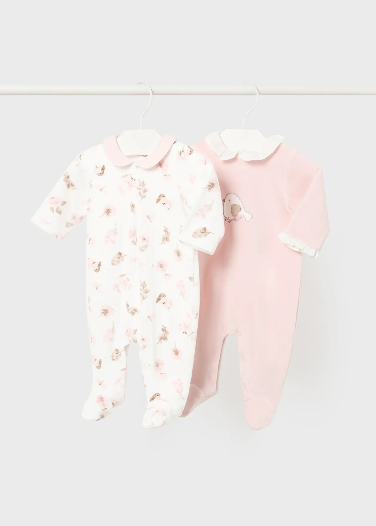 Mayoral Newborn Girl Set of 2 One-Piece