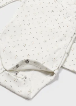 Mayoral Newborn Girl Set of 2 Print Bodysuits