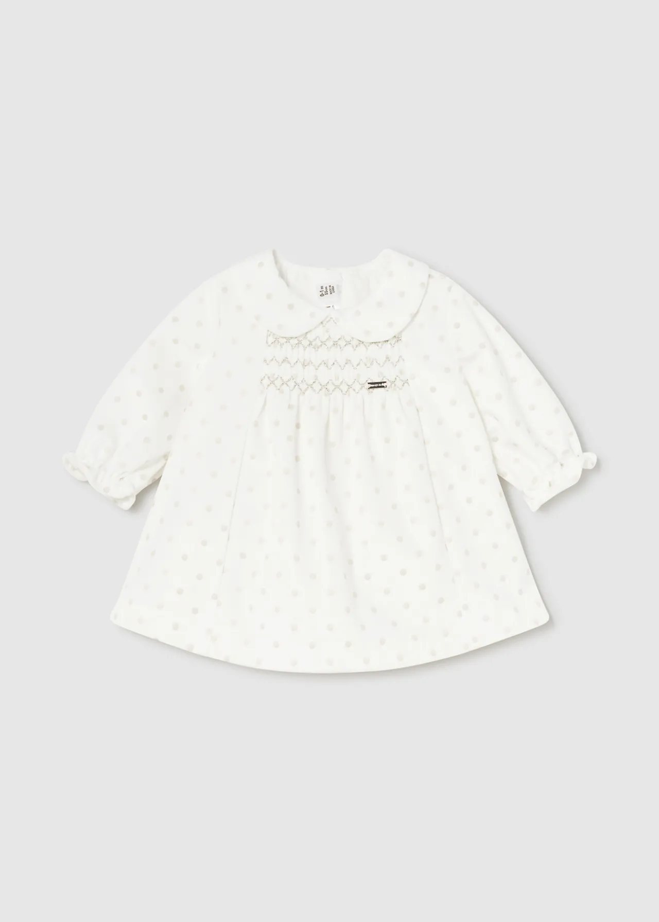 Mayoral Newborn Girl Sparkly Velvet Dress