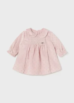 Mayoral Newborn Girl Sparkly Velvet Dress
