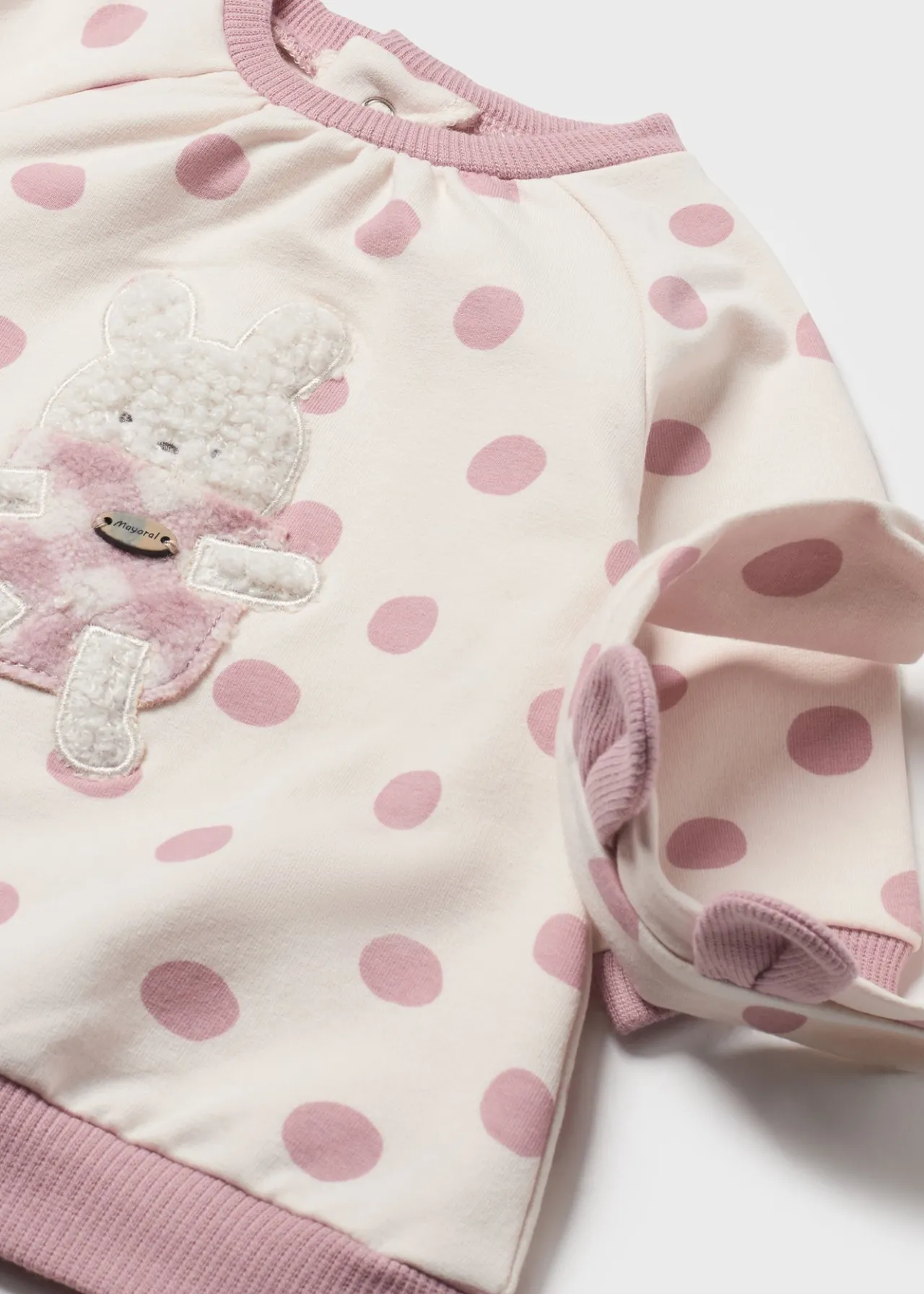 Mayoral Newborn Girl Sweater Dress with Headband