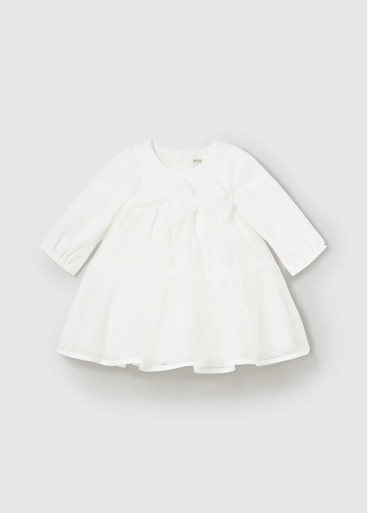 Mayoral Newborn Girl Tulle Dress