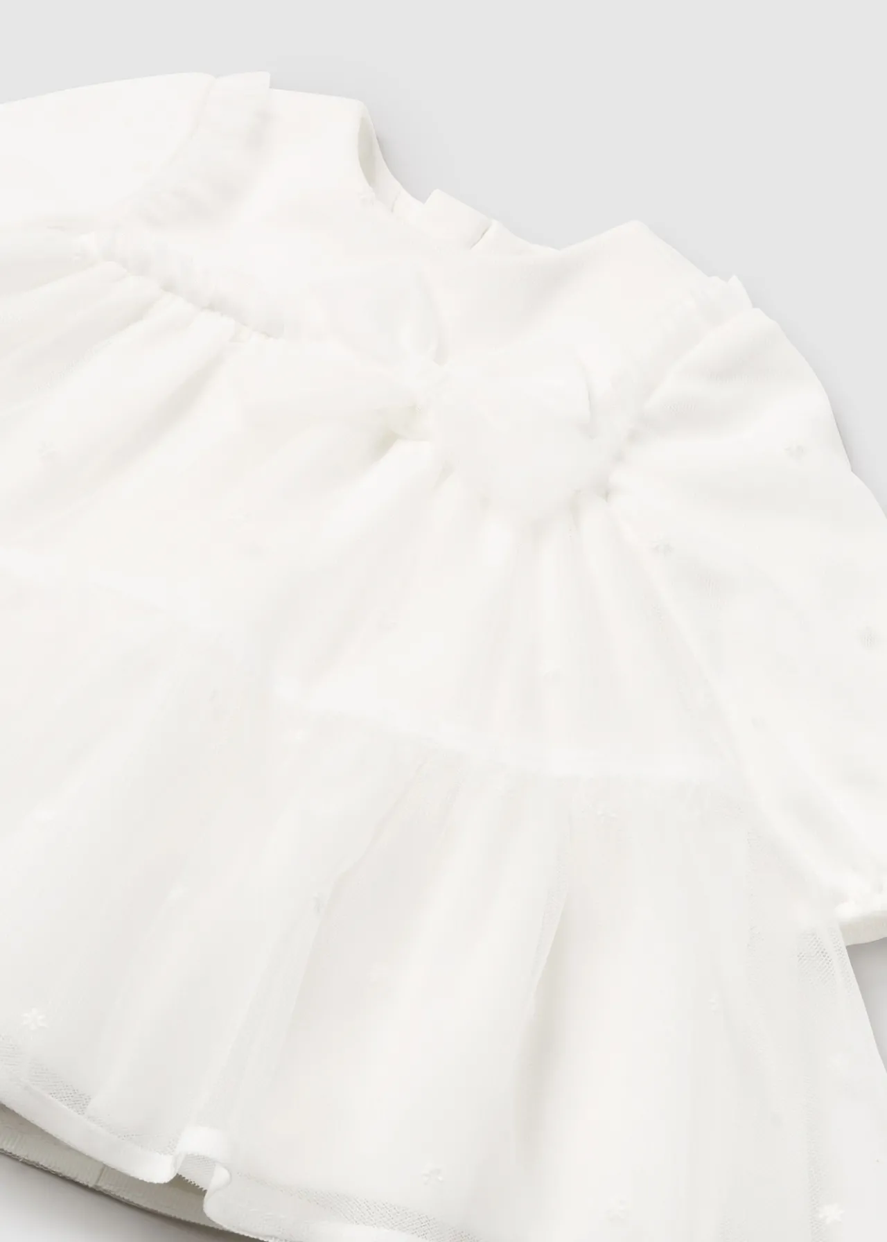 Mayoral Newborn Girl Tulle Dress