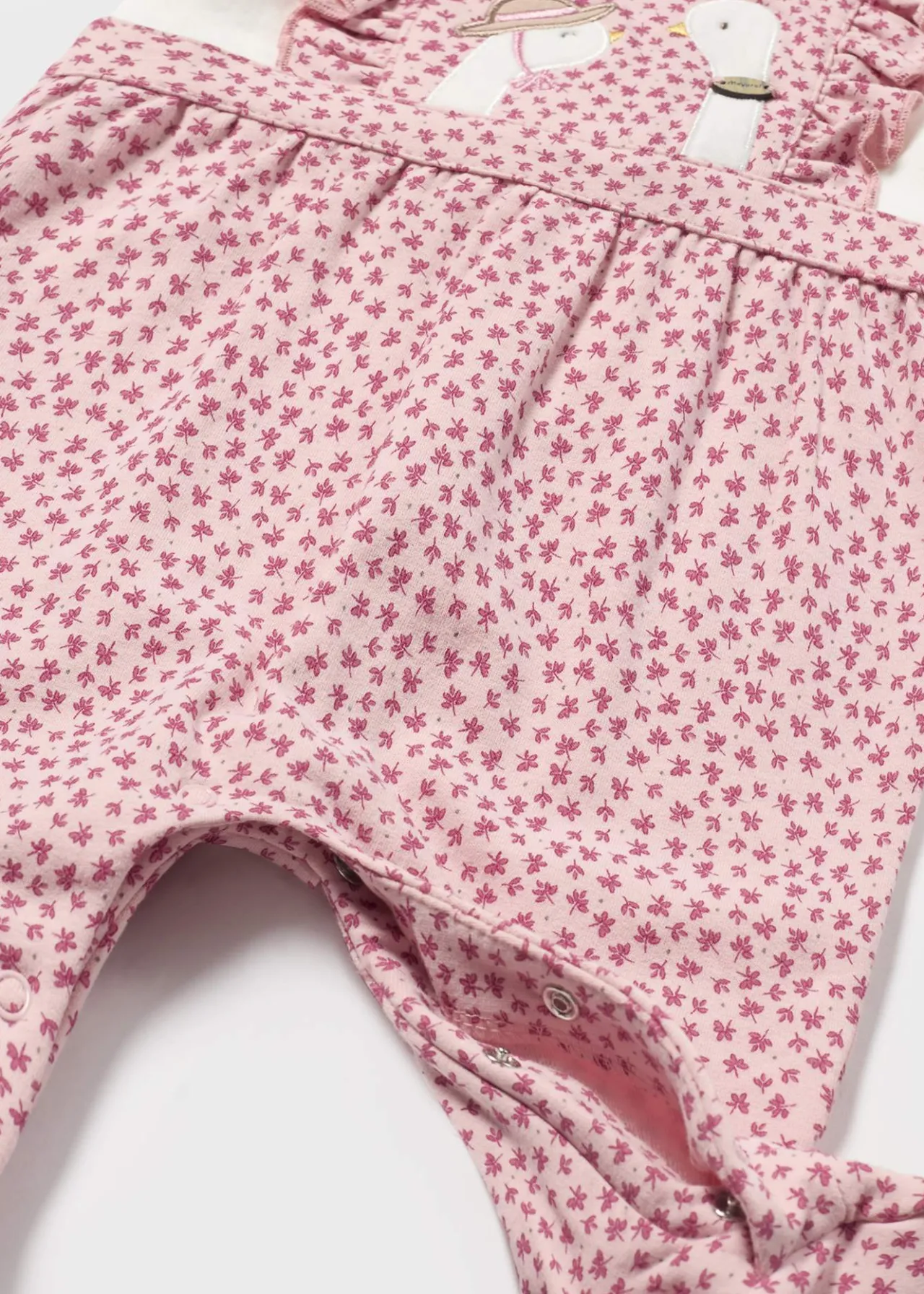 Mayoral Newborn Goose Print One-Piece