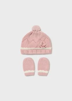 Mayoral Newborn Hat and Mittens Set