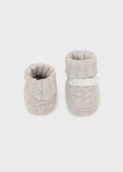 Mayoral Newborn Knit Booties