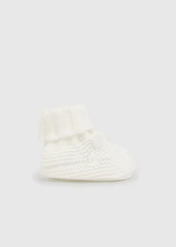 Mayoral Newborn Knit Booties