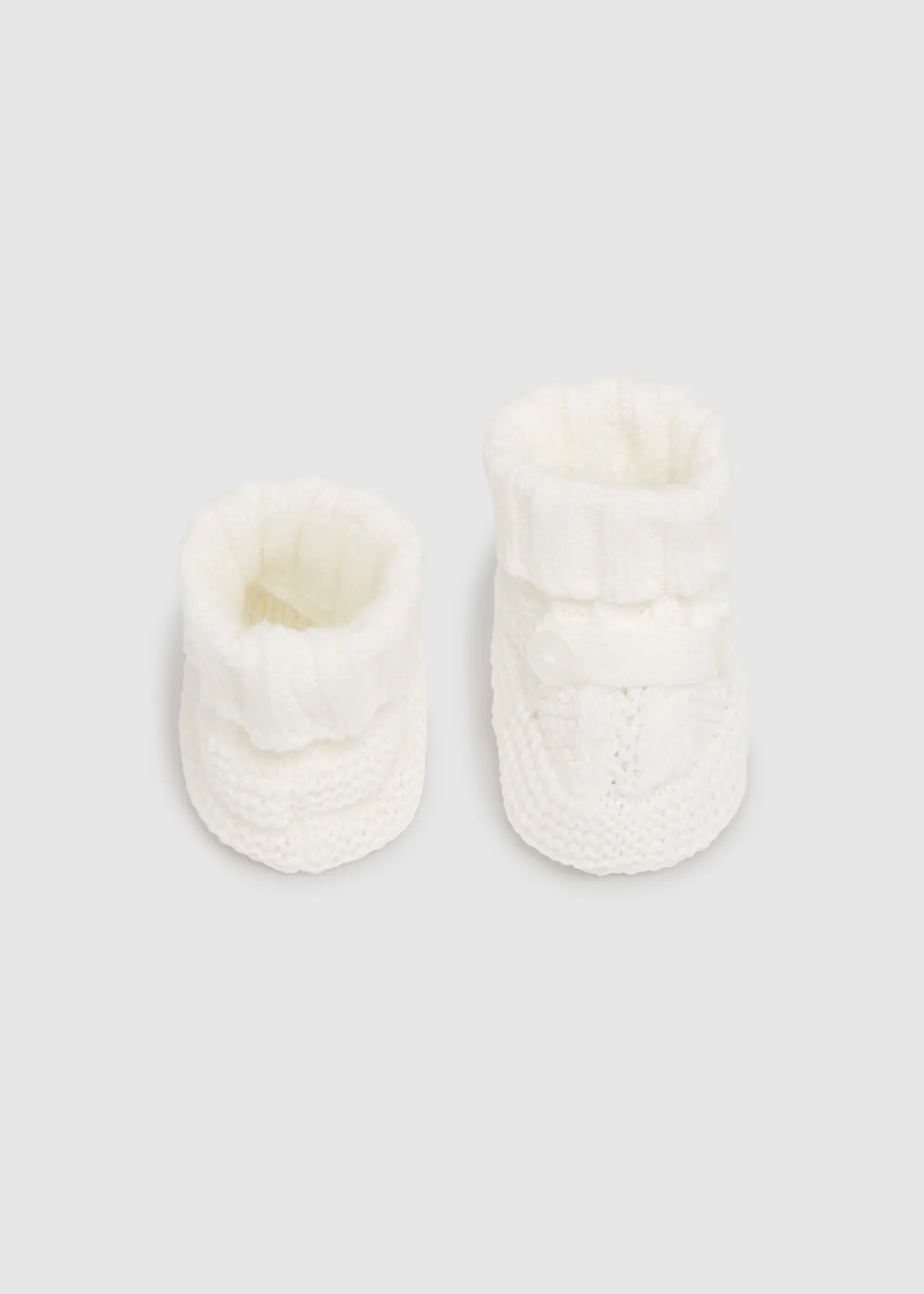 Mayoral Newborn Knit Booties