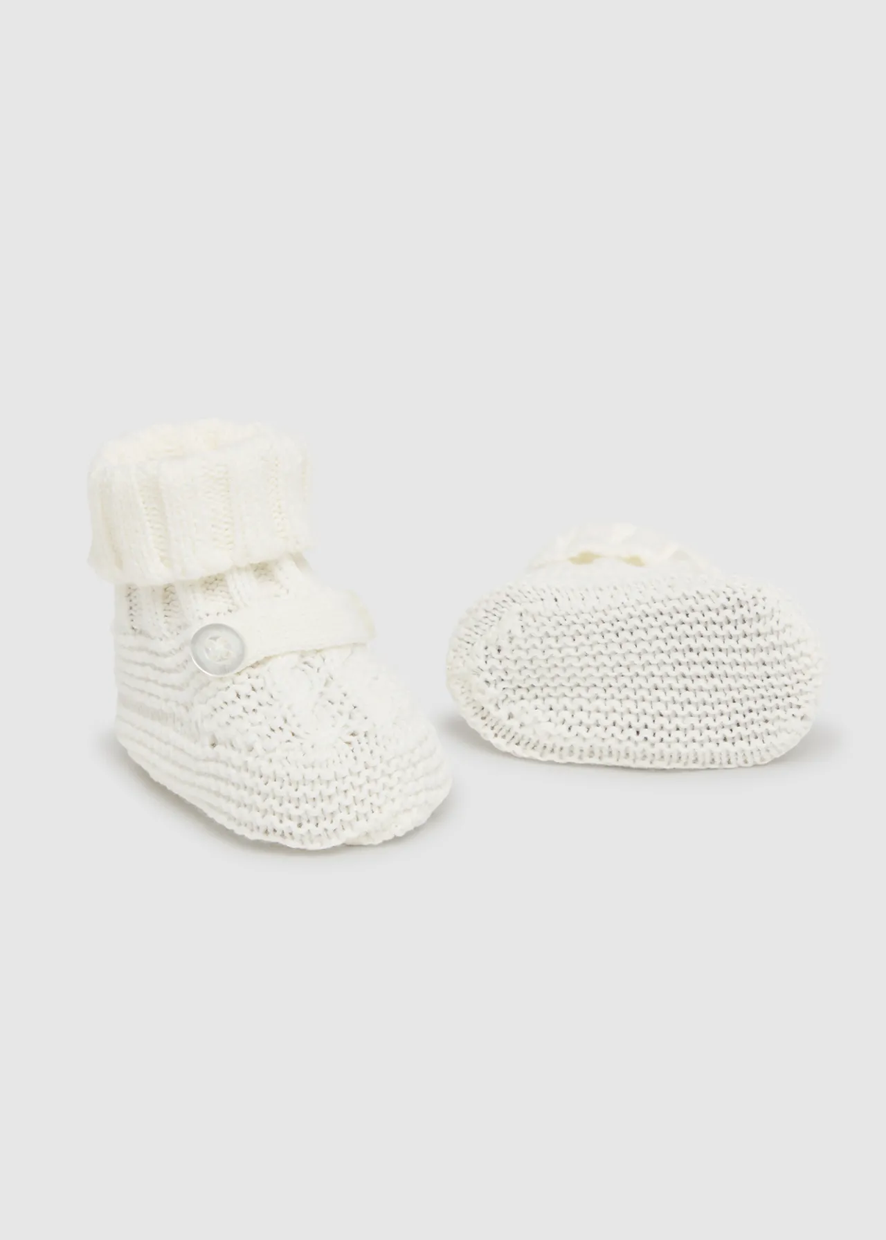 Mayoral Newborn Knit Booties