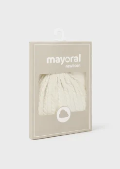 BOY Mayoral Newborn Knit Hat Set